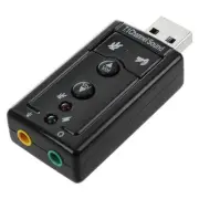 SODIAL 7.1 Channel USB External Sound Card Audio Adapter from Japan
