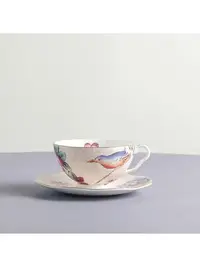 在飛比找Yahoo!奇摩拍賣優惠-廠家出貨現貨正品Wedgwood杜鵑骨瓷對杯紅茶咖啡杯碟茶壺