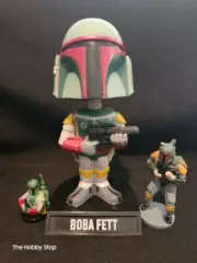 Boba Fett Bobble Head Figurine Desktop Combo