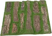 Artificial Moss Mat Realistic Micro Landscape Accessory for Garden Decor No Maintenance Needed for Use Detail for Fairy Garden