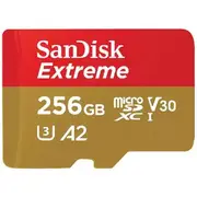 SanDisk 256GB Extreme microSDXC Memory Card