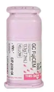GC FujiCEM Yellow, Refill 7.2ml Automix Compatible Cartridge