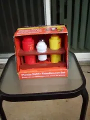 Mr. Bar-B-Q Picnic Table Condiment Set in Package