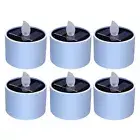 Solar LED Candle Lights IP44 Waterproof Solar Tea Lights Flameless LED Candle
