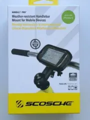 Scosche Weather-Resistant Bike Mount Cast for Cell Phones iPhone 7 SE 6S 6 5 4