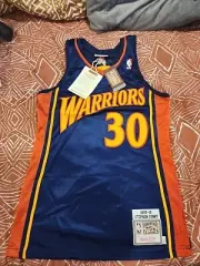 Steph Curry Authentic 2009-2010 hardwood classics mitchell&ness jersey - Small