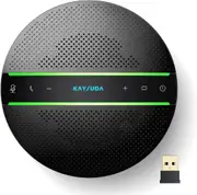 Kaysuda Bluetooth Conference Speakerphone Wireless Microphone and Speaker for Mobile Phone and Computer, USB Office Speakerphone for Skype, Zoom