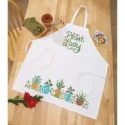 Herrschners® Plant Lady Apron Stamped Cross-Stitch