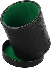 KOMBIUDA Dice Cup Set Silent Sieve Cup for Ktv Gaming Mute Dice Holder Base Accessory Fashionable Design