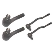 4 Pcs Trupro Outer Inner Tie Rod Ends for NISSAN NAVARA 2WD D22 SERIES 97-05