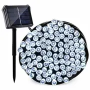 22M/200 LED Solar Fairy String Strip Xmas Party Lights Garden Outdoor 8 Modes