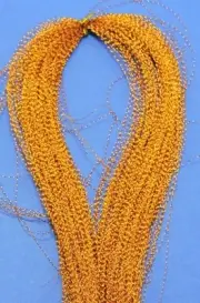 1x GOLD CRYSTAL FLASH FLY TYING SABIKI SNAPPER CATCHER MATERIAL KRYSTAL