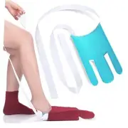 Sock Aid - Sock Aid Device for Seniors, Disabled, Pregnant - Sock Helper Blue