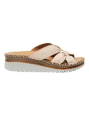 [Wide Steps] Hannah Sandals in Blush Glove