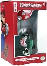 Paladone Super Mario Mini Piranha Plant Posable Lamp, Multicolor, 33 cm Height