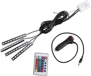 Gatuida Lamps for Cars 9led Strip Lights PVC Rubber Fit Trucks Dc 12v Random