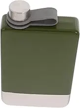 OFFSCH Metal Whiskey Flask Compact Portable Flask Easy Pouring for Outdoor Fun