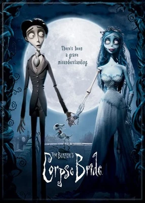 Tim Burton's Corpse Bride Movie Poster Image Refrigerator Magnet NEW UNUSED