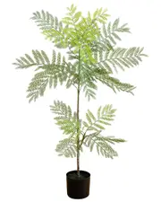 Nearly Natural 3.5ft Artificial Minimalist Jacaranda Tree NoSize Green
