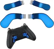 4 Pack Elite Controller Paddles for Xbox One Elite Series 2 ,Elite Series 2 Core Metal Paddles,Back Hair Trigger Locks Replacement Accessories for Xbox Elite 2 Core/Elite Controller Series 2(Blue)