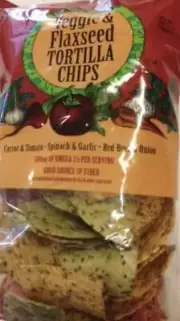 2 Pack Trader Joe’s Veggie And Flaxseed Corn Tortilla Chips 12 Oz Each Pack