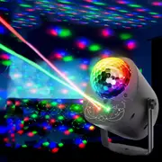 Christmas Party Light Disco Ball Light Premium LED RGB Stage Lighting Strobe Effect Lamp