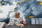 3D Dynamic Pattern Wallpaper Wall Mural Removable Self-adhesive 11