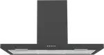 Haier 90cm Box Chimney Rangehood Black