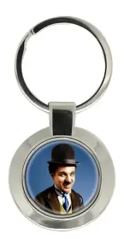 Charlie Chaplin Key Ring