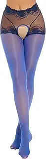 [GRRKDFQ] Women'S Pyjama Sets See Through Stockings Crotchless Tights Open Crotch Pantyhose