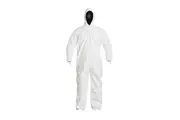 Dupont Tyvek Isoclean Coveralls, Sterile, Extra Large, White, 25 Pieces/Carton