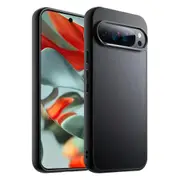 Google Pixel 9 Pro Ultra Slim Black Premium TPU Gel Back Case by MEZON – Shock Absorption (Pixel 9 Pro, Gel Black)