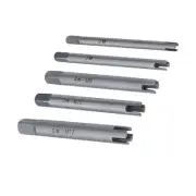 5pcs/Set 3/4 Claws M5-M12 Steel Broken Tap Extractor Remover Removal Tool Kit