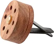 1Pc Wooden Diffuser Stylish Car Perfume Diffuser for Fresh Exquisite Wood Design for Car Home Office Yoga Room Decor