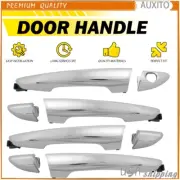 4pcs CHROME DOOR HANDLE COVERS NO SMART BUTTONS FITS 2015-2019 HYUNDAI SONATA