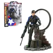 Winter Soldier Collector Edition Action Figure Marvel Select by Diamond 7 1/4"