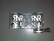 RIP N ROLL replacement XL 36 mm roll off canister set Clear motocross goggles