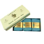 Vintage 60s Yardley London New York English Lavender Soap Box of Three D