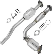 Catalytic Converter Compatible with Chevrolet Equinox, GMC Terrain 2010 2011 2012 2013 2014 2.4L l4 Front Rear Catalytic Convertor Direct-fit 54850 50507 (EPA Compliant)