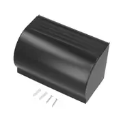 Wall Mounted Tissue Box Rectangular Aluminum Tissue Mobile Phone Holder for Bathroom