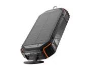 Cygnett ChargeUp OutBack 20,000 mAh Outdoor Solar Power Bank - Black