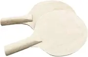 APLVFFZH Kids Table Tennis Rackets Blanks Artwork Unfinished Wooden Pingpong Paddles