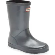 Hunter First Classic Nebula Waterproof Rain Boot in Black at Nordstrom, Size 6 M