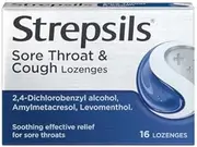 STREPSILS SORE THROAT & COUGH LOZENGES 30/09/25