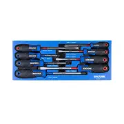 8 Pcs of Kincrome Truck Box Torquemaster Blade & Phillips Screwdrivers EVA Tray