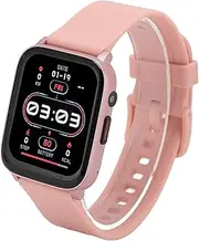 Smart Watch, IP68 Waterproof Fitness Tracker Smart Watch, 1.83 Inch HD Display, with Flashlight, for Android Devices, 5-7 Days Battery Life (Rosa)