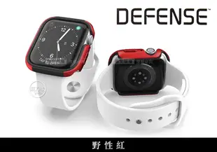 威力家 刀鋒Edge系列 Apple Watch Series 6/SE (44mm) 鋁合金雙料保護殼(野性紅)