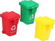 ifundom Cute Mini Trash for Kids Montessori Waste Sorting Toy Small Bin for Preschool Kindergarten School and Home