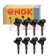 8 pc NGK Ignition Coils for 2008-2010 Audi Q7 4.2L V8 Spark Plug Wire Boot ry (for: Audi)