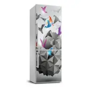 Removable Home Refrigerator Wall Sticker Magnet Decor Modern Paper freedom